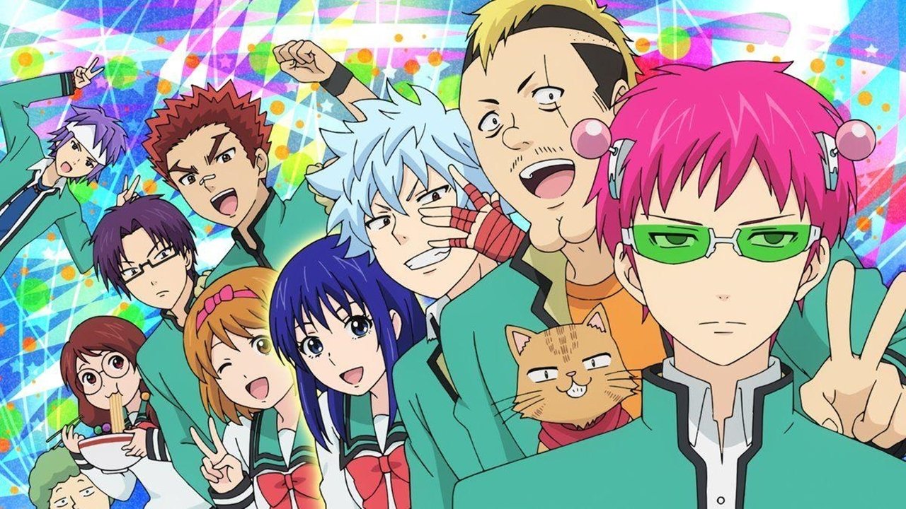 The Disastrous Life of Saiki K. (2016) series backdrop artwork