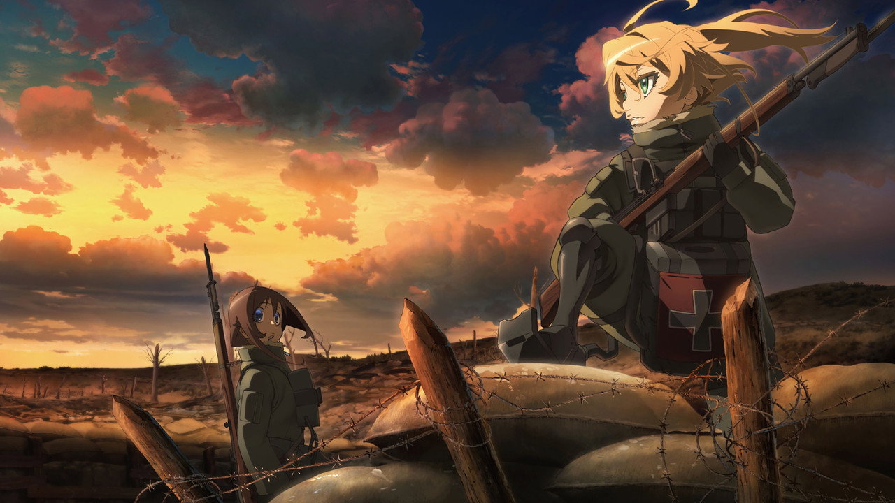 Saga of Tanya the Evil (2017) series backdrop artwork