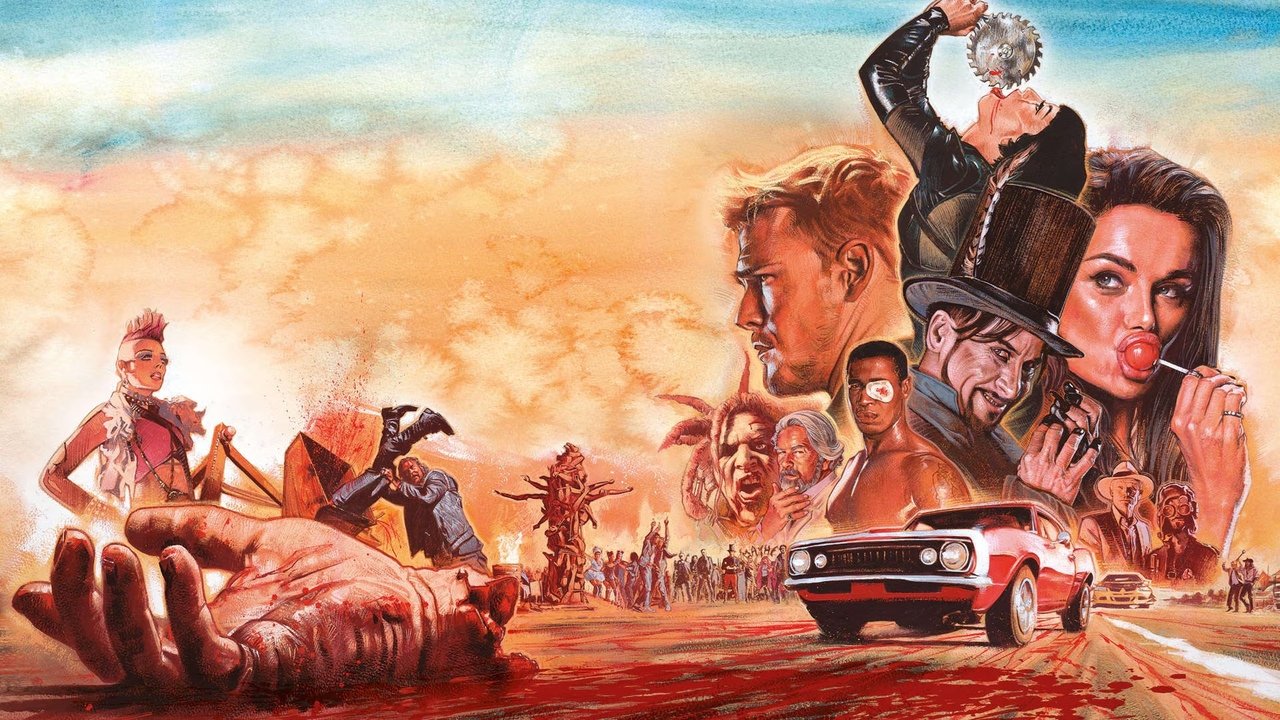 Blood Drive (2017) series backdrop artwork