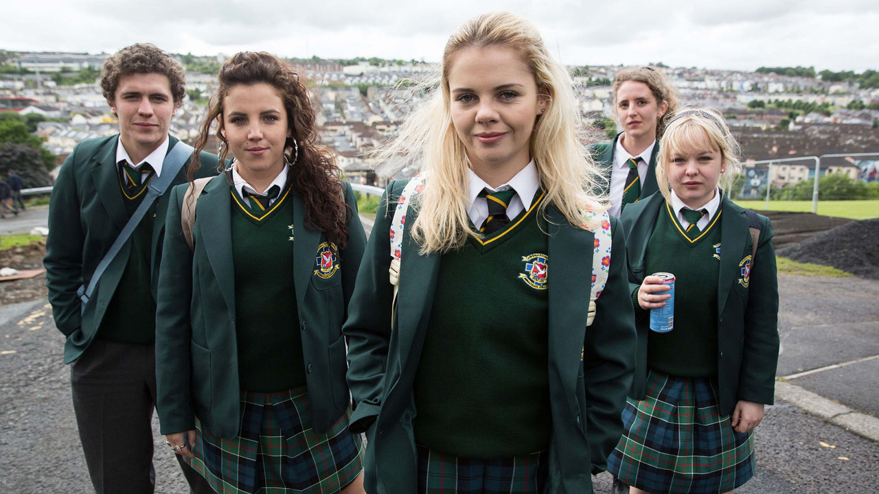 Derry Girls (2018) series backdrop artwork