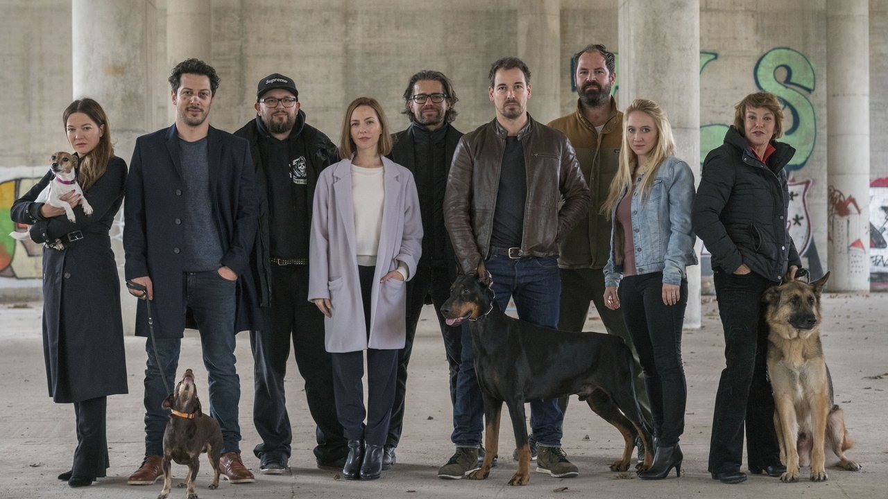 Dogs of Berlin (2018) series backdrop artwork