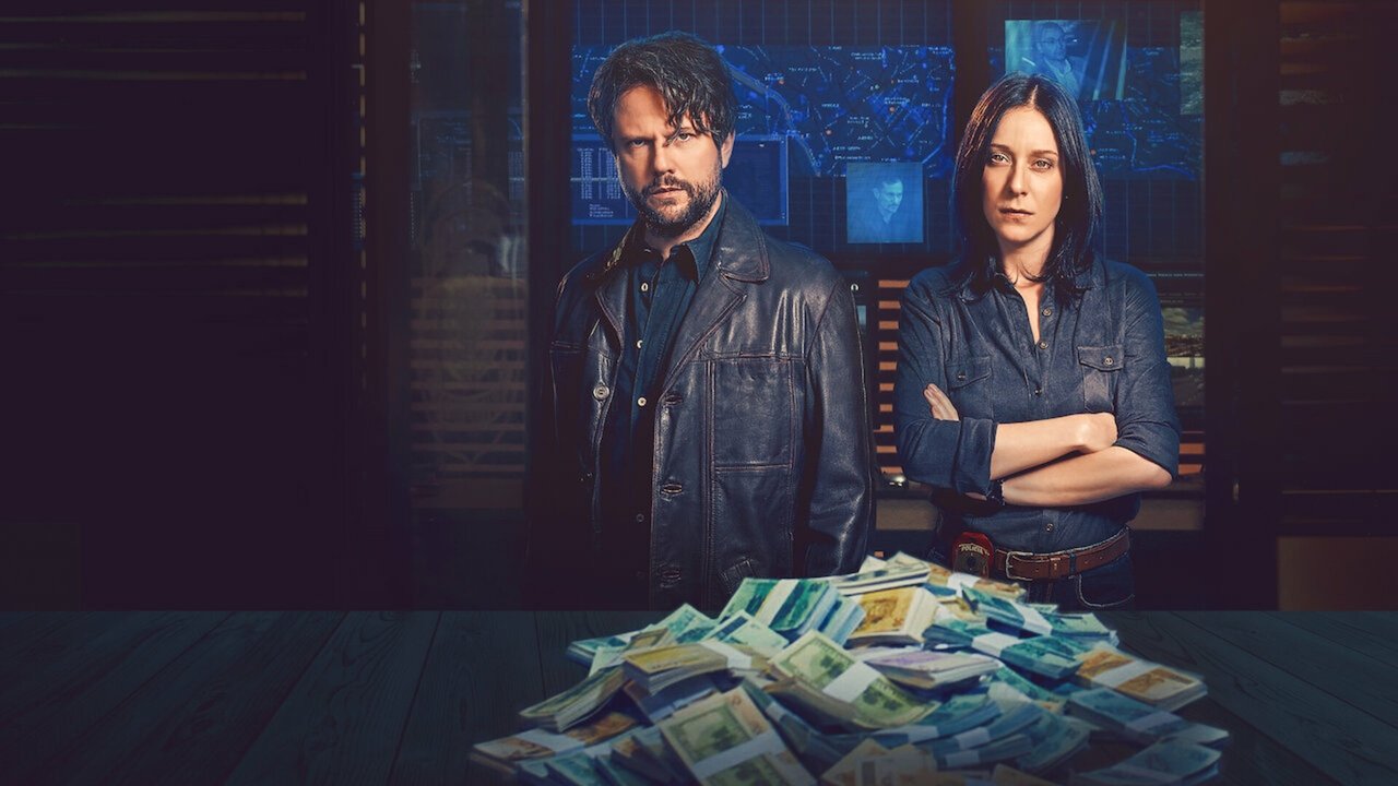 The Mechanism (2018) series backdrop artwork