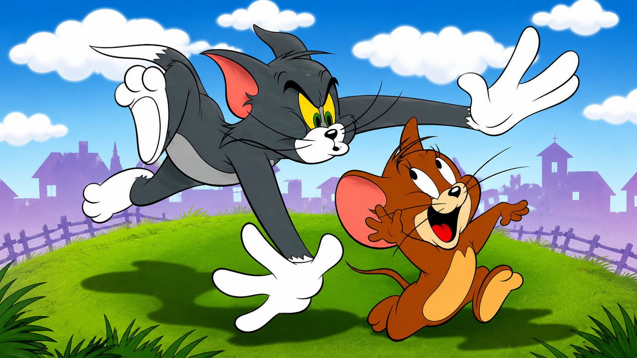 The Tom and Jerry Show (1975) series backdrop artwork