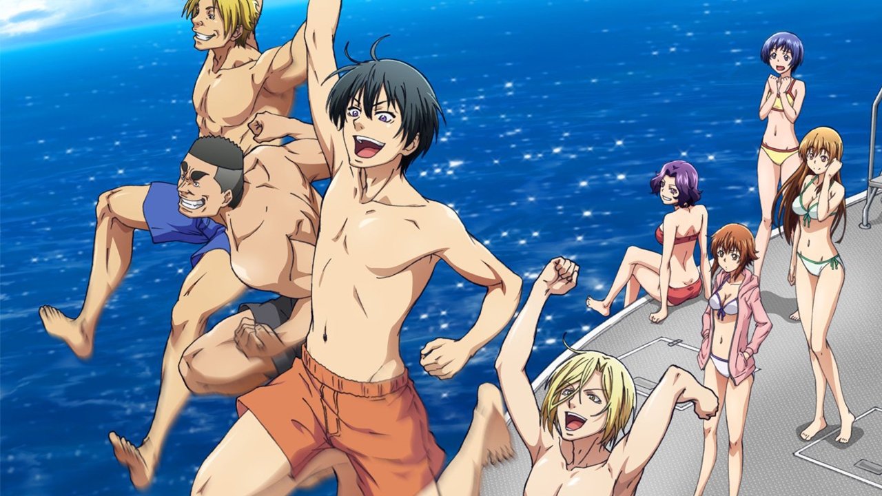 Grand Blue Dreaming (2018) series backdrop artwork