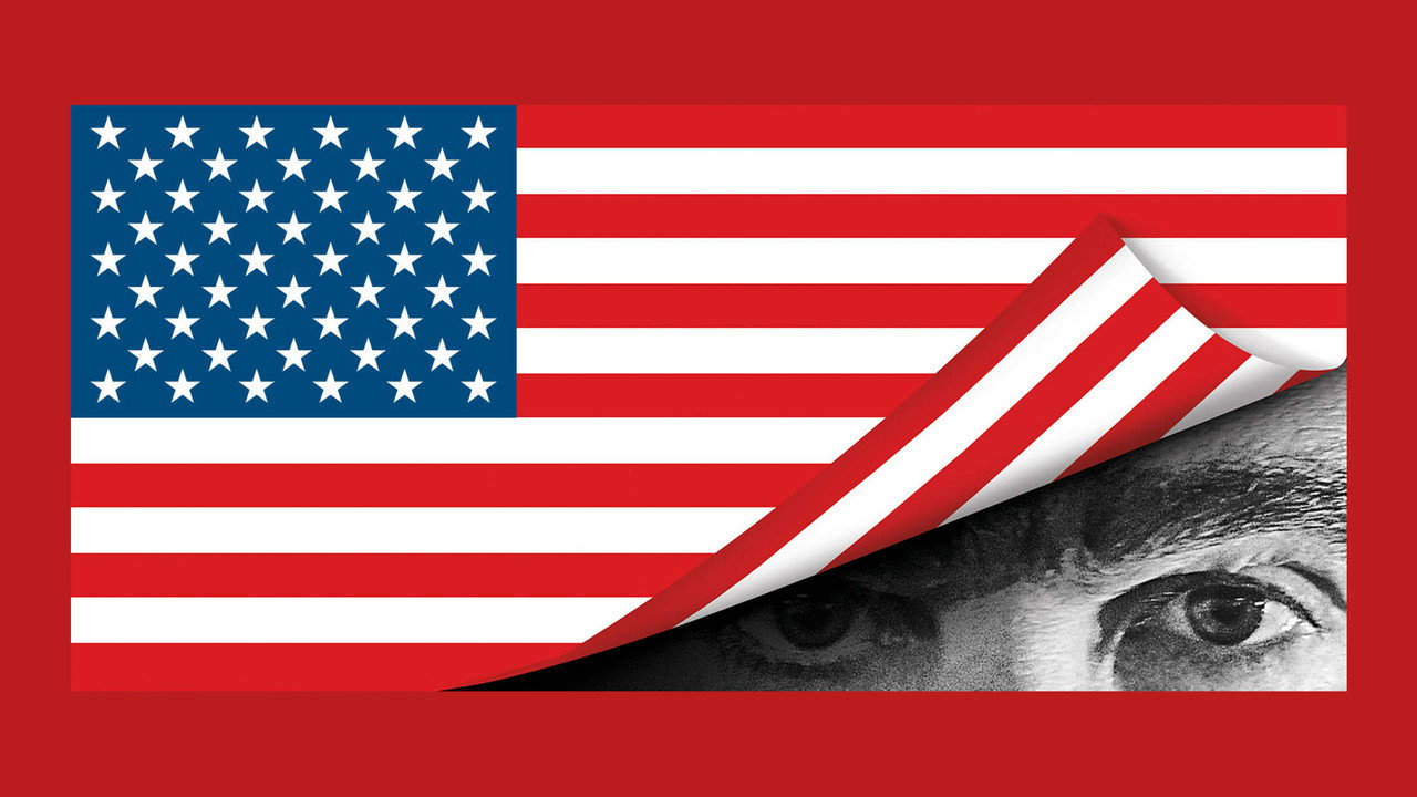 Who Is America? (2018) series backdrop artwork