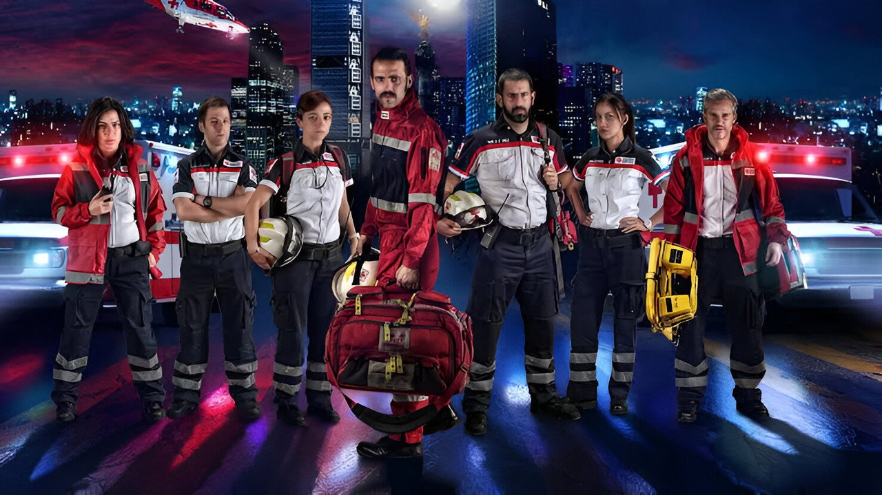 Paramedics (2012) series backdrop artwork