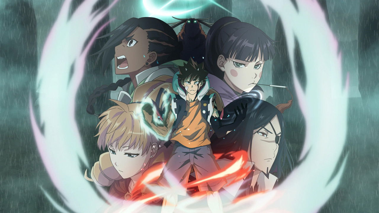 RADIANT (2018) series backdrop artwork