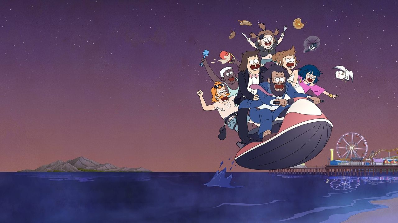 Close Enough (2020) series backdrop artwork