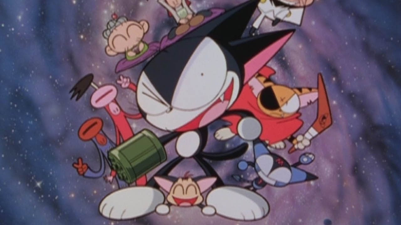 Cyborg Kuro-chan (1999) series backdrop artwork