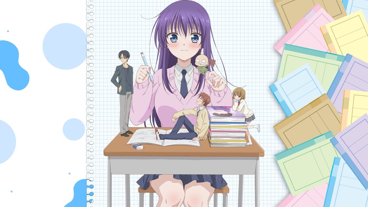 Ao-chan Can't Study! (2019) series backdrop artwork