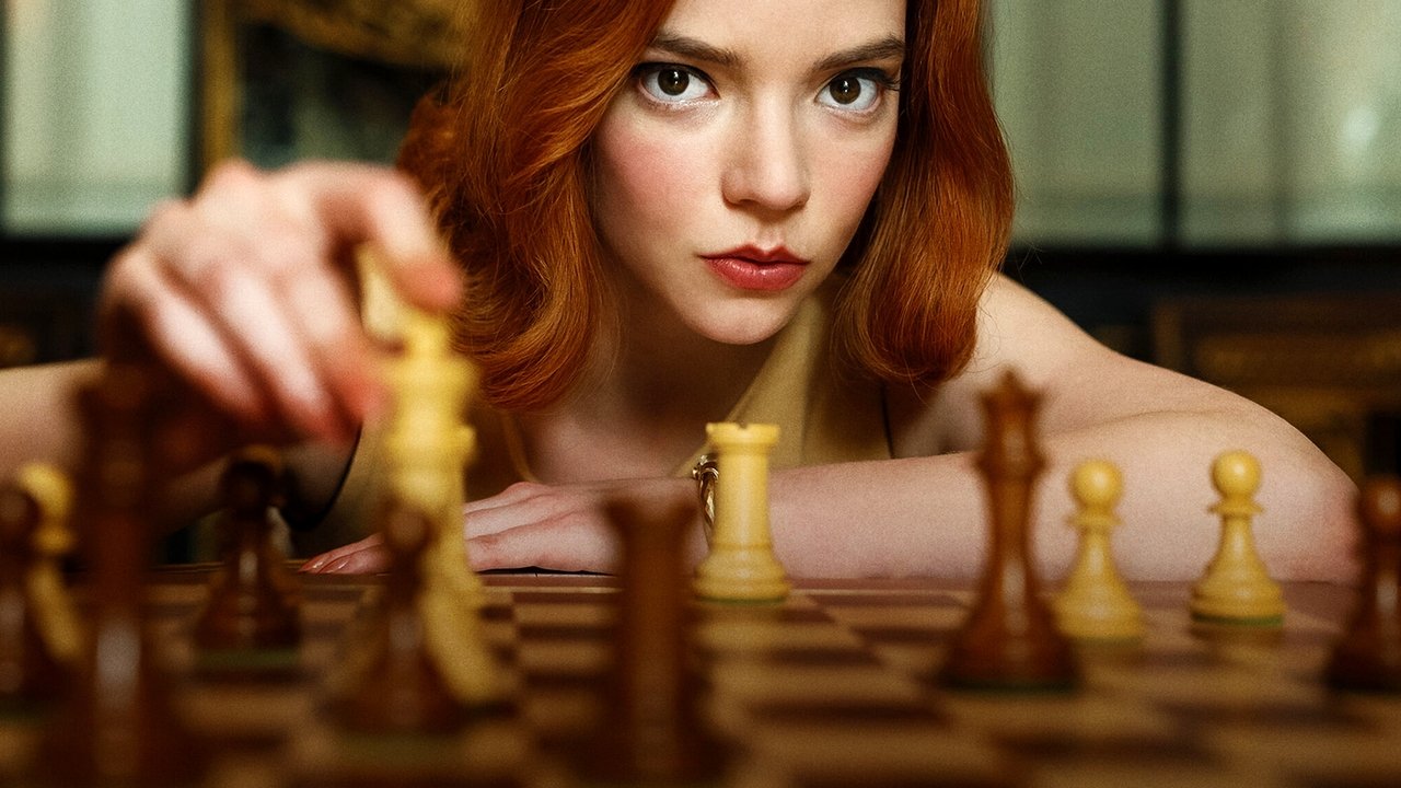 The Queen's Gambit (2020) series backdrop artwork