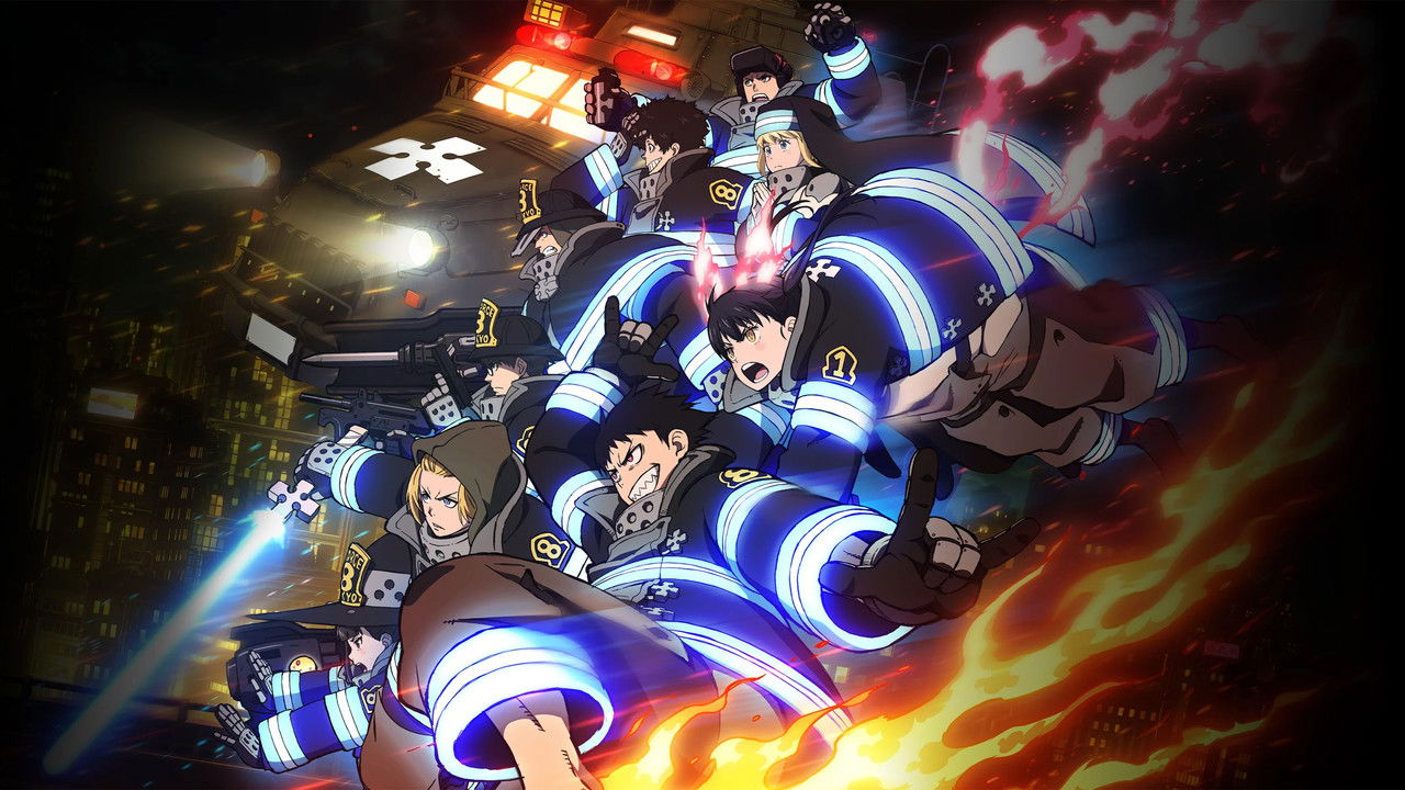Fire Force (2019) series backdrop artwork