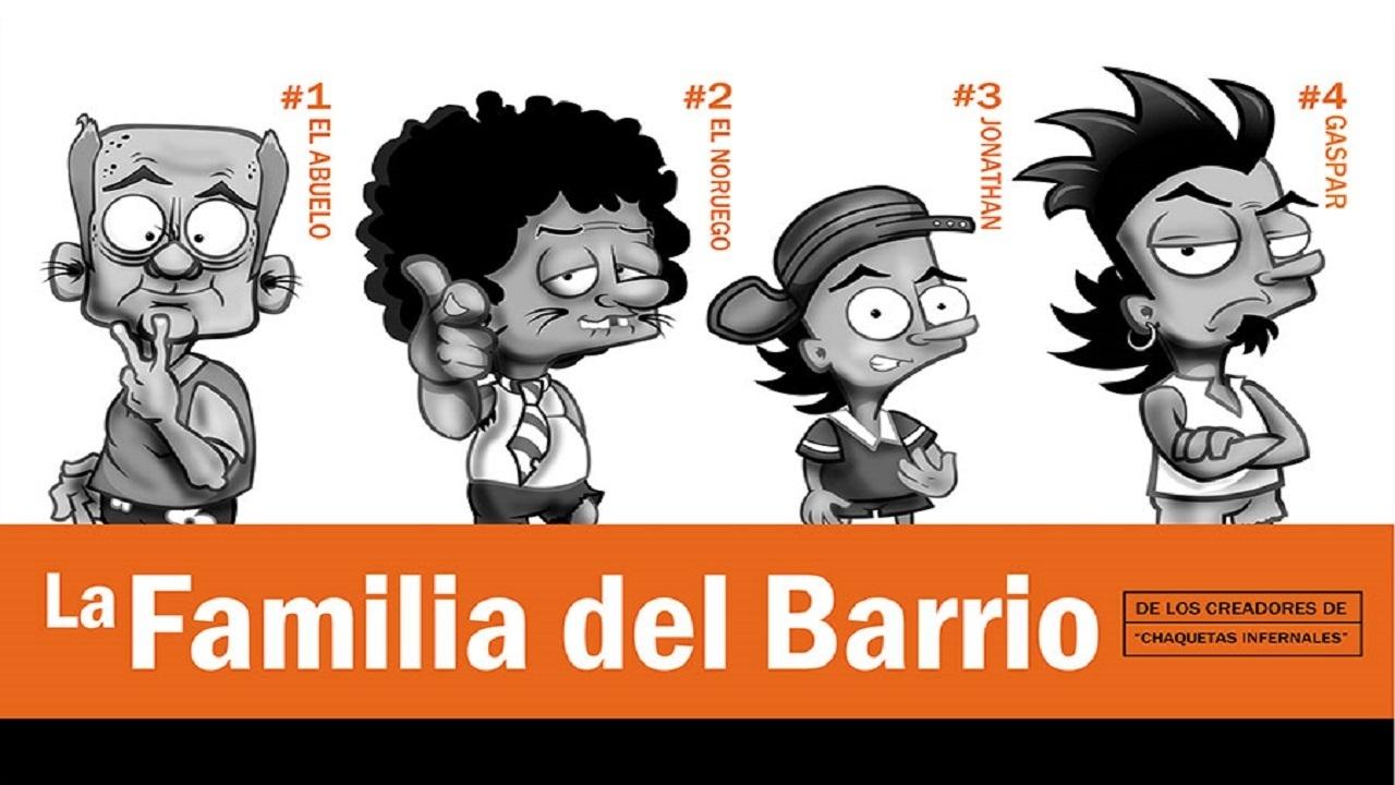 La Familia del Barrio (2013) series backdrop artwork
