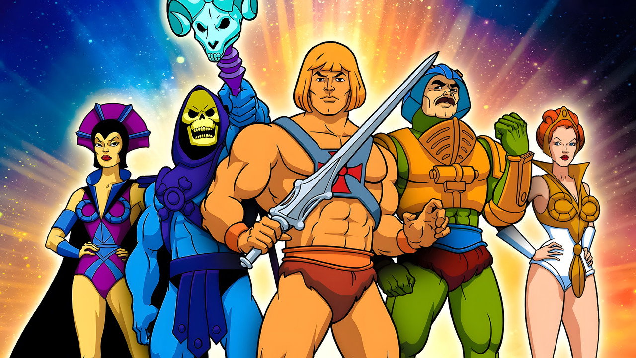 He-Man and the Masters of the Universe (1983) series backdrop artwork