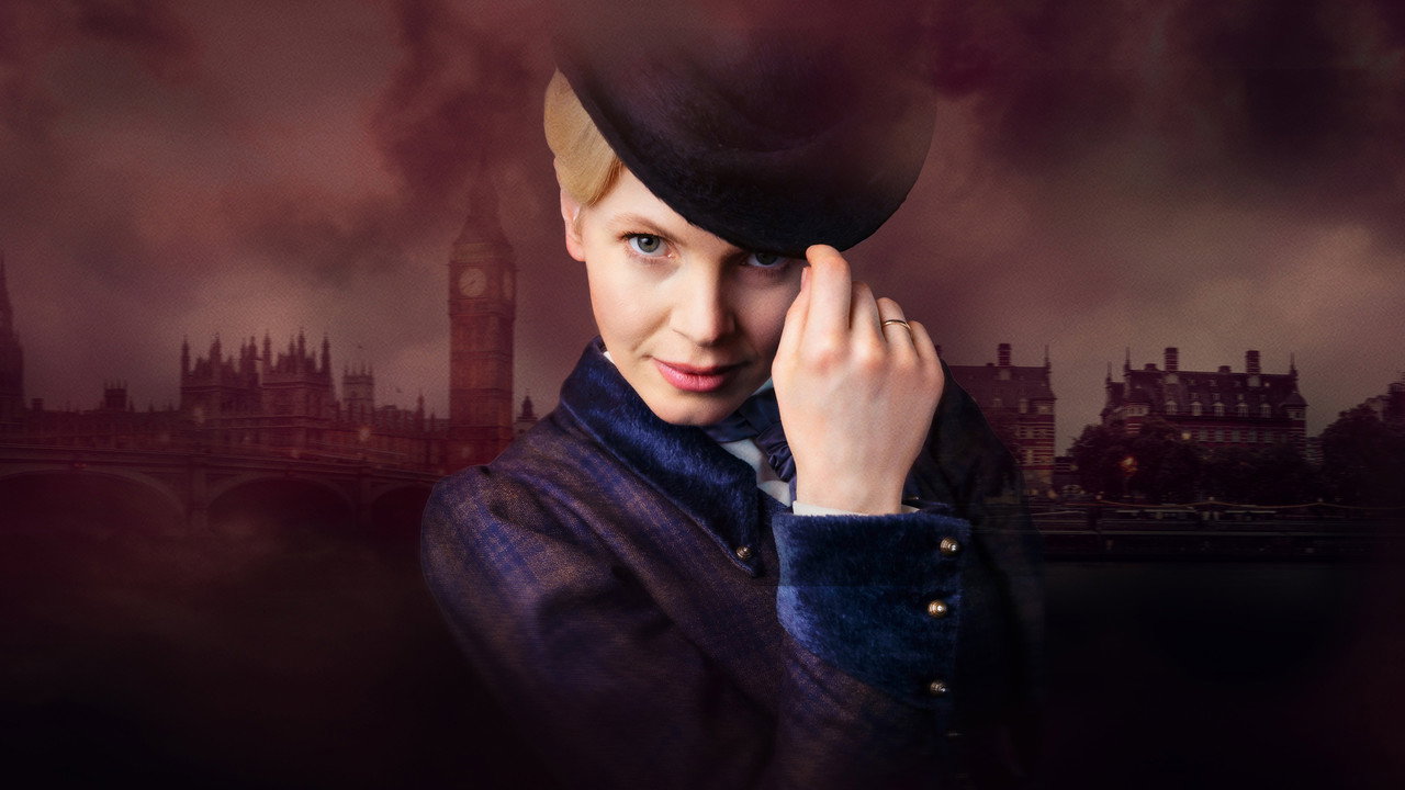 Miss Scarlet (2020) series backdrop artwork