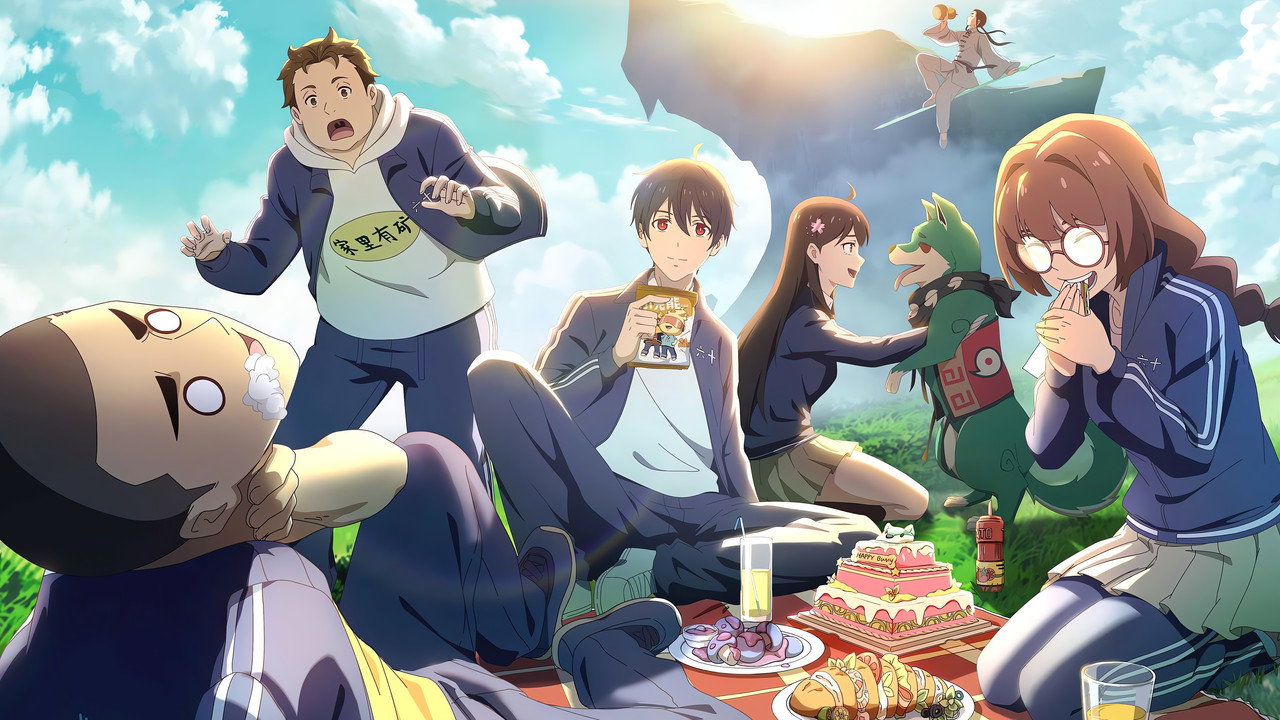 The Daily Life of the Immortal King (2020) series backdrop artwork