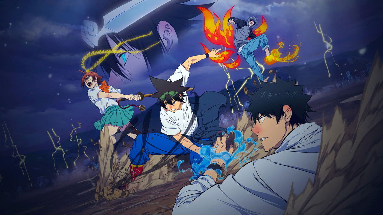 The God of High School (2020) series backdrop artwork