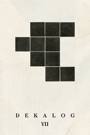 Decalogue VII (1989) movie poster