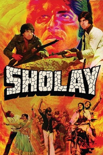 Sholay (1975) movie poster