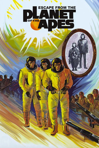 Escape from the Planet of the Apes (1971) movie poster
