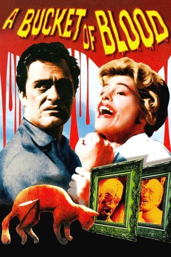 A Bucket of Blood (1959) movie poster