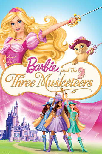 Barbie and the Three Musketeers (2009) movie poster