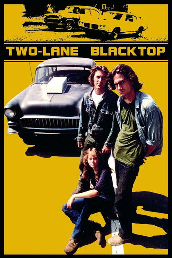 Two-Lane Blacktop (1971) movie poster