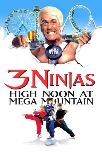 3 Ninjas: High Noon at Mega Mountain (1998) movie poster