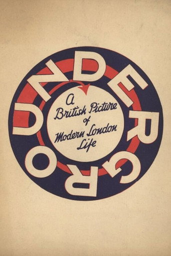 Underground (1928) movie poster