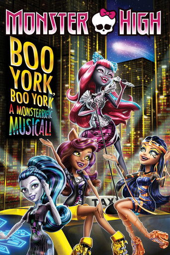 Monster High: Boo York, Boo York (2015) movie poster