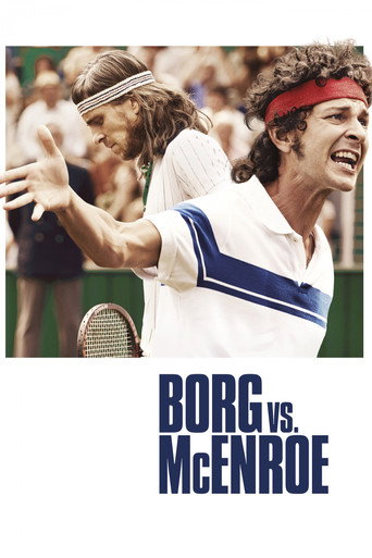 Borg vs McEnroe (2017) movie poster