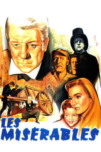 Les Misérables (1958) movie poster