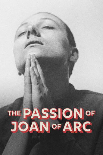 The Passion of Joan of Arc (1928) movie poster