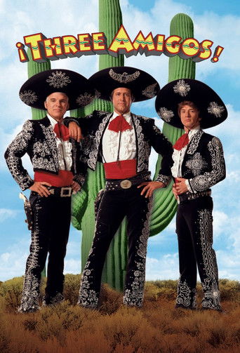 ¡Three Amigos! (1986) movie poster