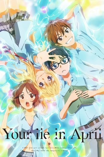 Your Lie in April (2014) TV series poster